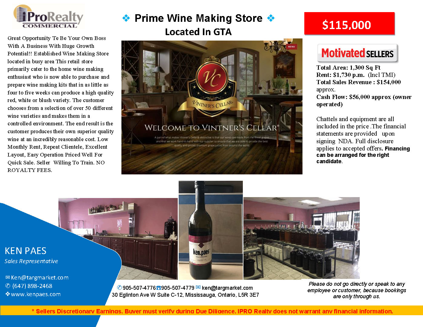 Business Broker Commercial Realtor Mississauga Toronto Ontario