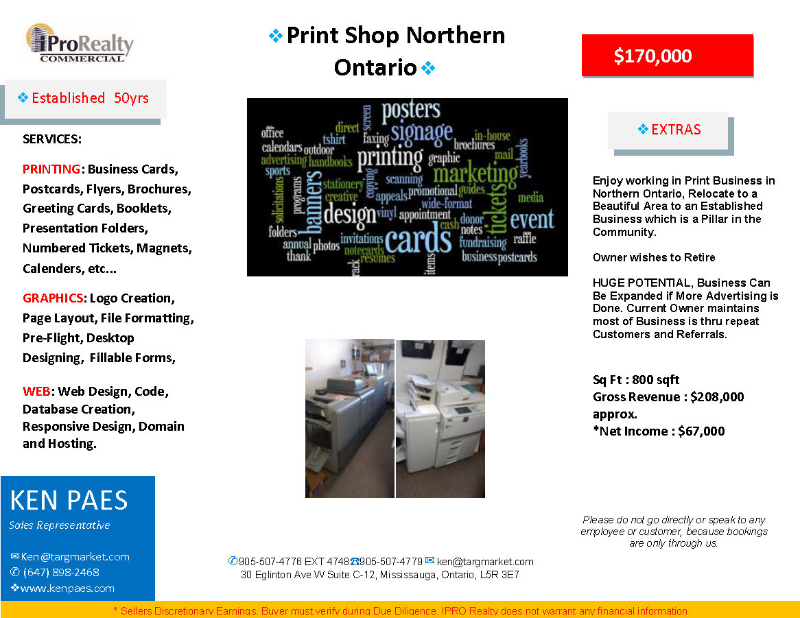 Business Broker Commercial Realtor Mississauga Toronto Ontario